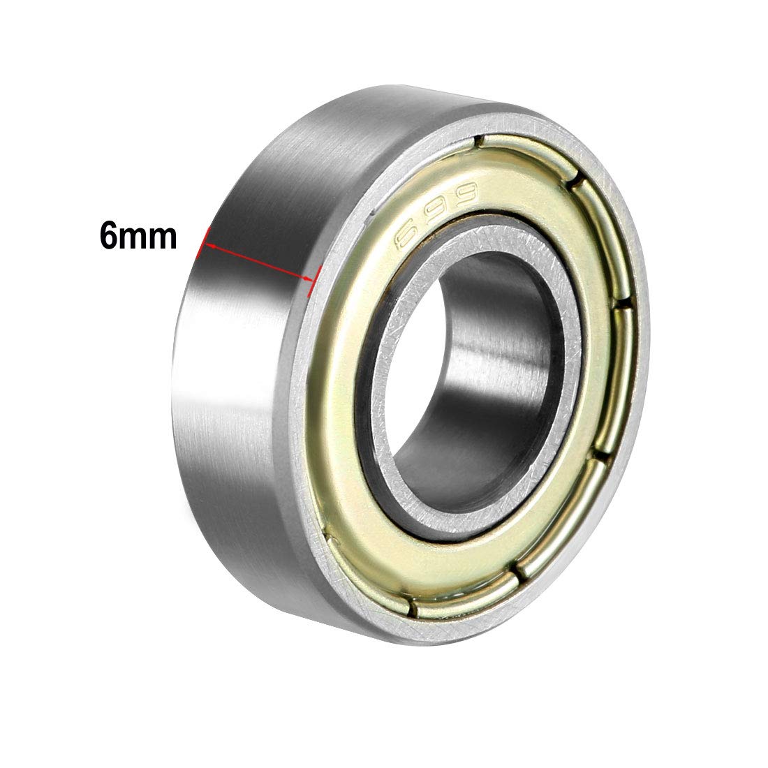 699-2RS Deep Groove Ball Bearings 9mm x 20mm x 6mm Rolamento 699 zz