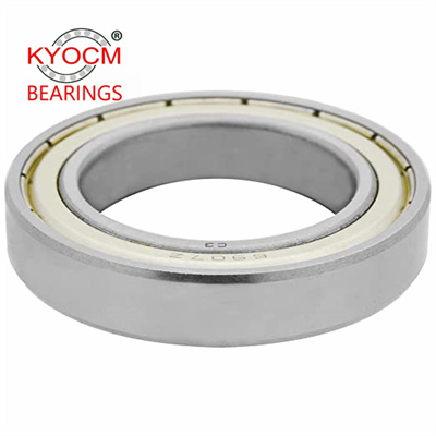 6907-ZZ - Deep Groove Radial Ball Bearing 1.378 in x 2.1654 in x 0.3937 in